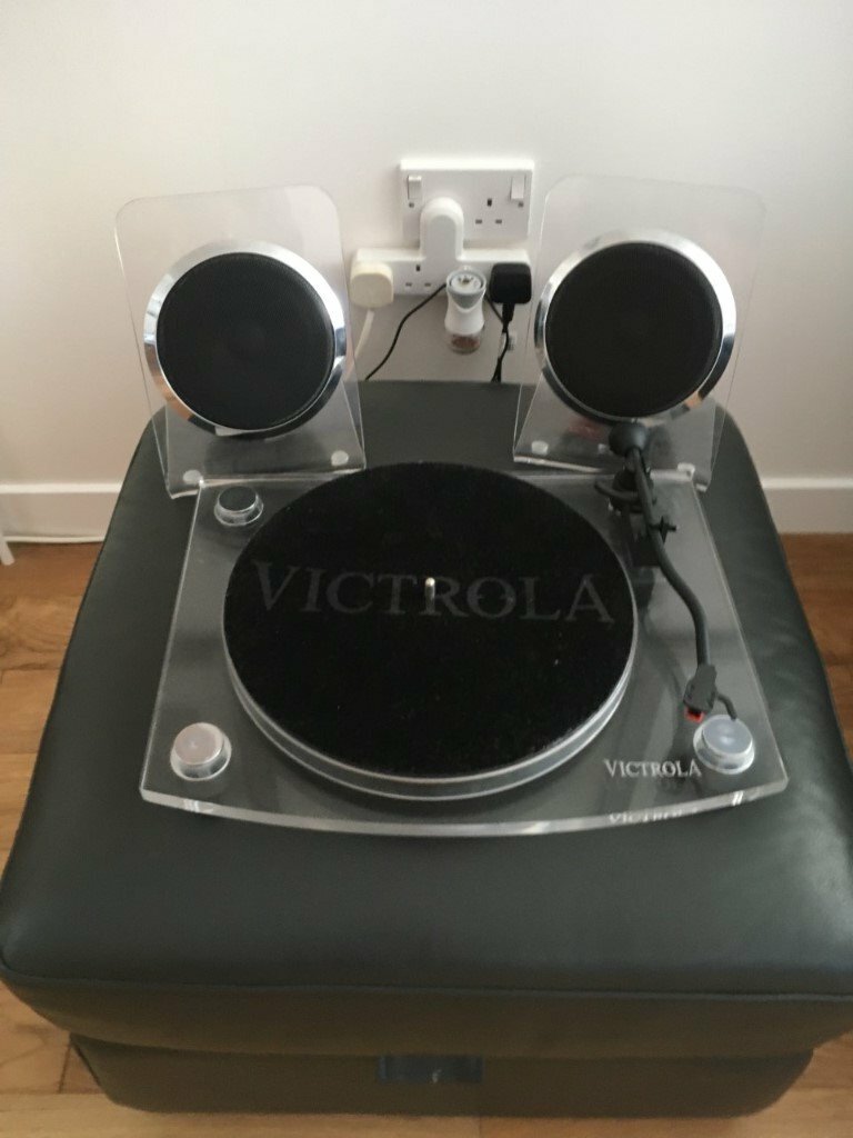 turntable with wireless speakers